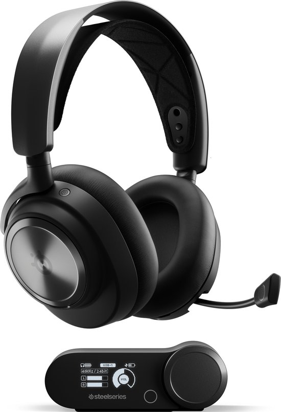 SteelSeries Arctis Nova Pro - Draadloze Gaming Headset - PC, PS5/PS4 & Switch