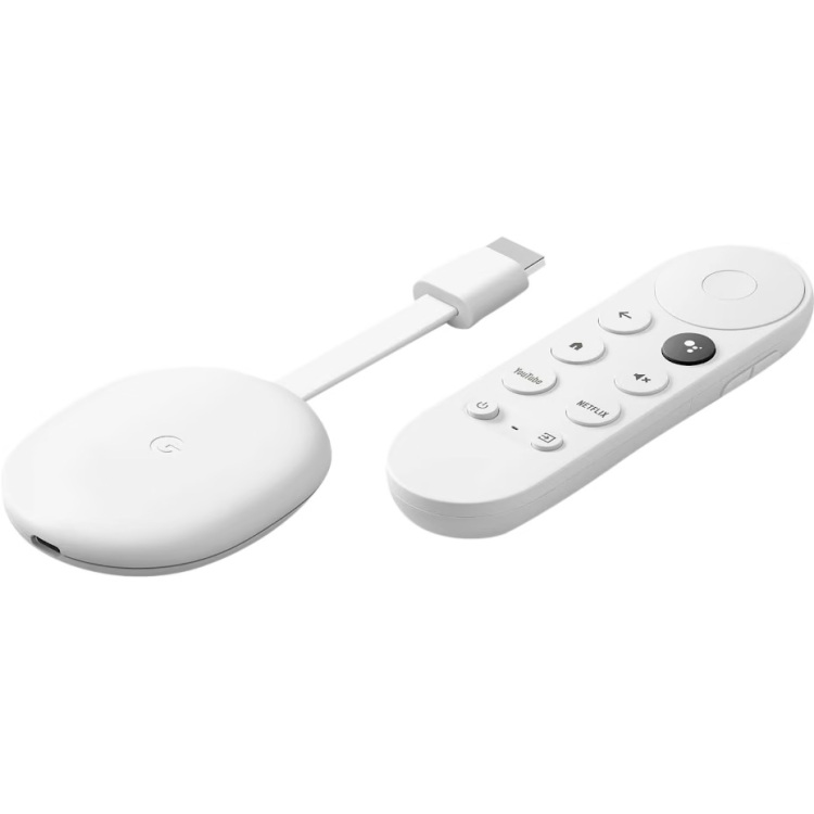 Google Chromecast met TV 4K HDR HDMI, WLAN, Bluetooth