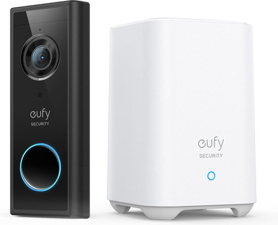 Eufy Video Doorbell 2K Battery met Homebase 2