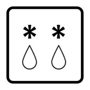 Ontdooistand symbool oven