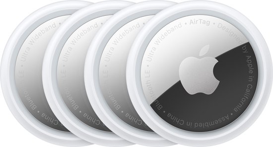 Apple AirTag 4 Stuks