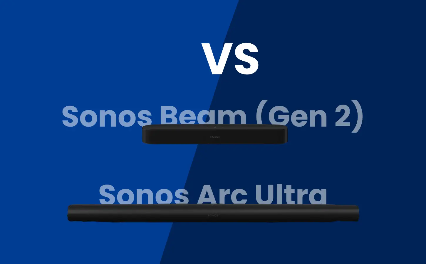 Sonos Arc Ultra vs Sonos Beam (Gen 2): Vergelijking