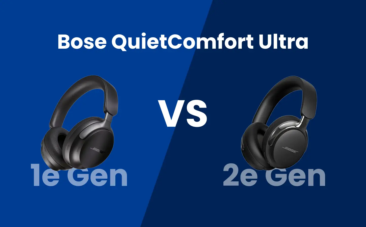 Bose QuietComfort Ultra 2e generatie verschil