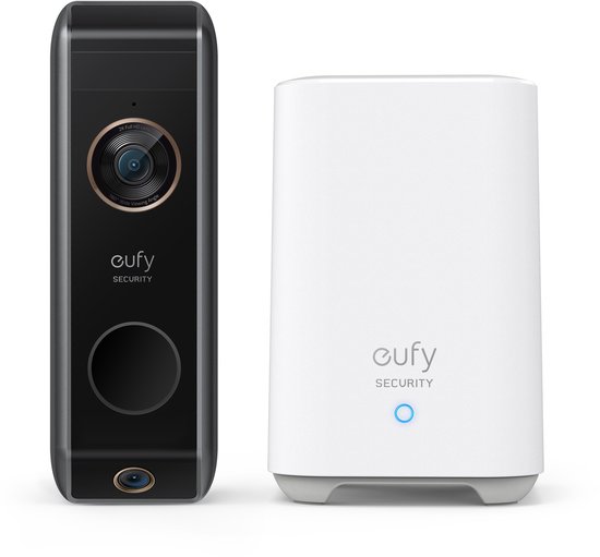 Eufy Video Doorbell Dual 2 Pro met HomeBase 2
