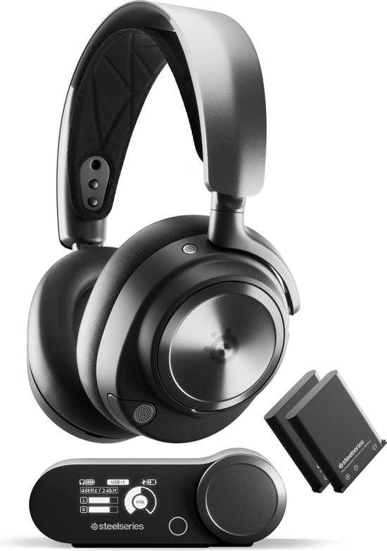 SteelSeries Arctis Nova Pro Wireless Zwart | Beste prijs