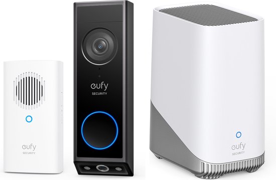 Eufy Video Doorbell E340 HomeBase 3 en Chime